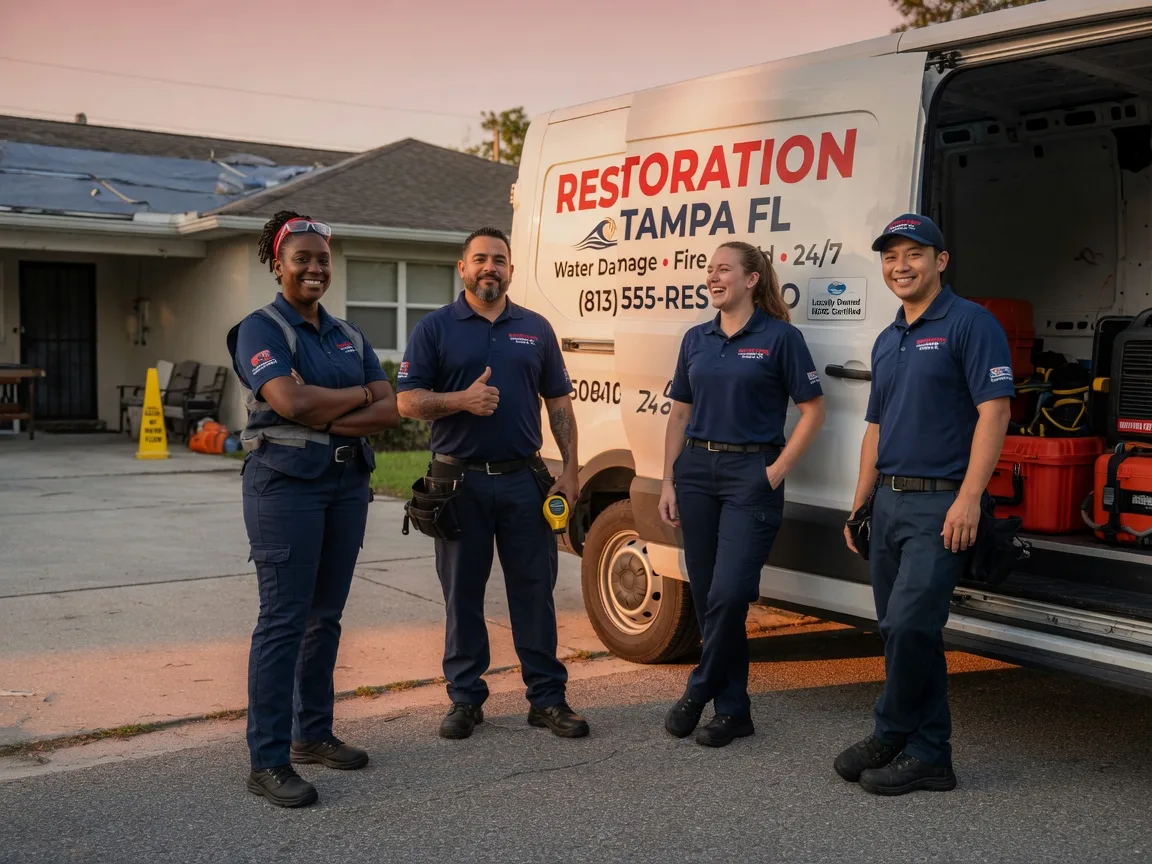 Water Damage Restoration company in Kenefic, OK